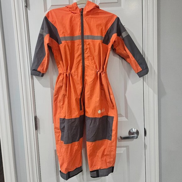 Oaki Suit - Size Small - Bright Orange (one piece Rain Suit) - Picture 1 of 9